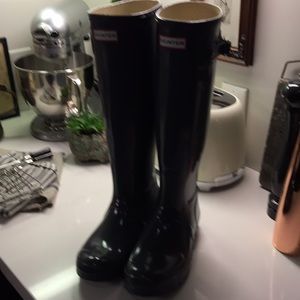 Hunter Original Tall Boot Shiny
